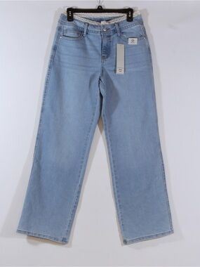 No Boundaries’ Lace Waist Baggy Wide Leg Blue Jeans NWT